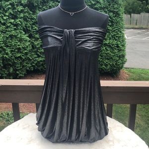 Juniors Forever 21 Metallic Party Dress